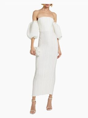 L’Idee Sirene Puff Sleeve Gown (BNWT)